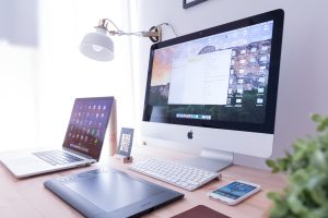 desk setup